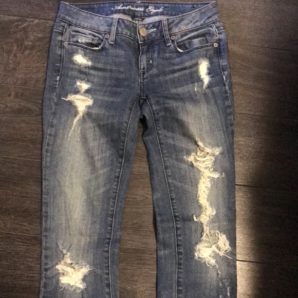 American Eagle Skinny Ripped Jeans | size:2 - Picture 7 of 7